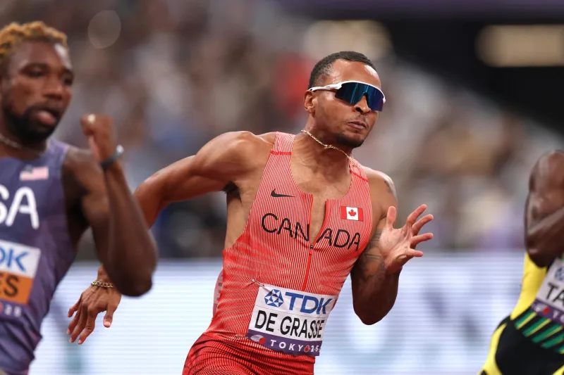 De Grasse signe son 100m le plus rapide depuis 2021 au Botswana