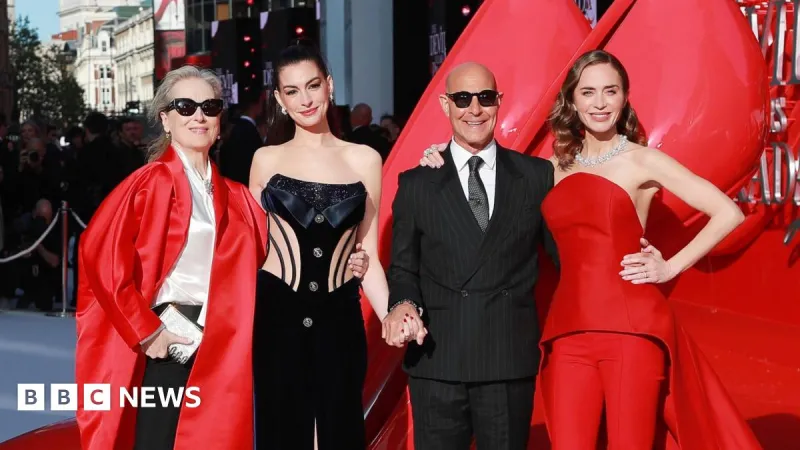 Le Diable s'habille en Prada 2 : Première à Londres