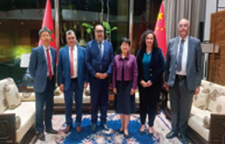Driss Lachguar reçu par l'ambassadrice chinoise