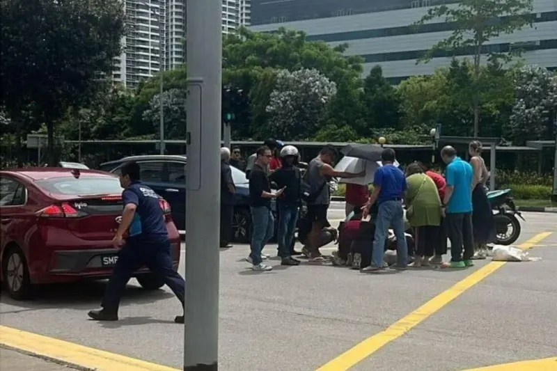 Conducteur arrêté après un accident mortel à Jalan Besar