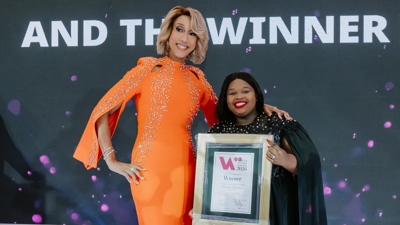 Pretty Kubyane d'eFama remporte le prix Wired4Women Tech