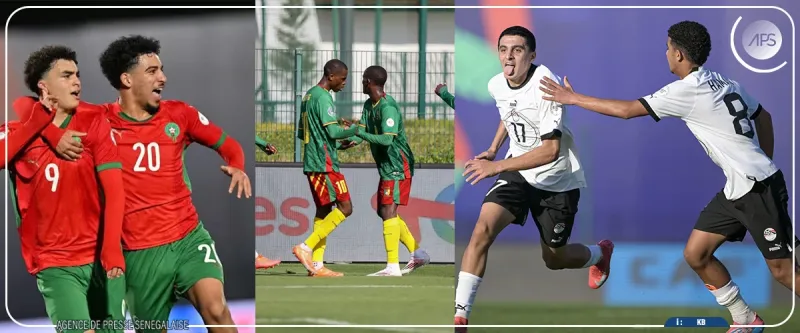 CAN U17 : Égypte, Cameroun et Maroc en quarts