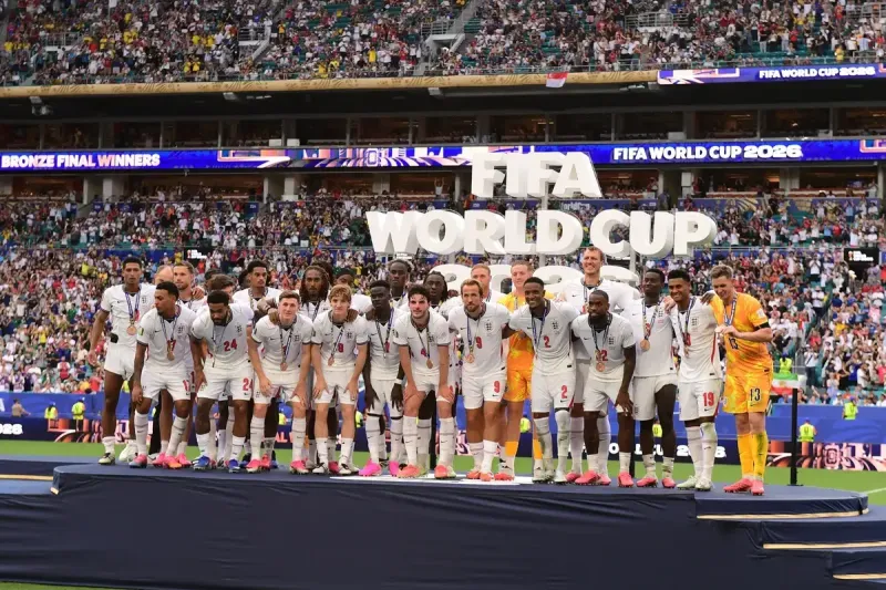 England beat France 6-4 in 2026 World Cup third-place match