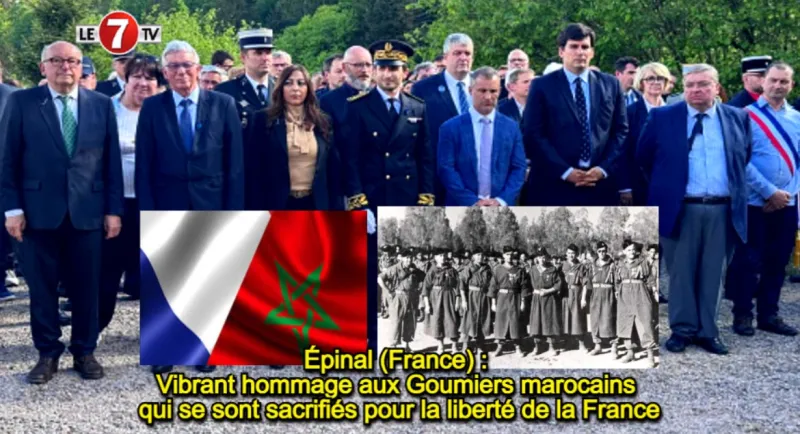 Épinal rend hommage aux Goumiers marocains pour leur sacrifice