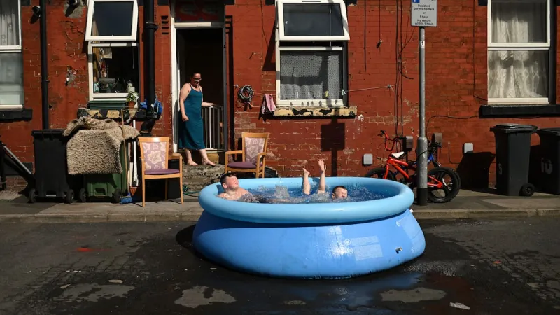 Canicule en Europe : 380M touchés, hôpitaux saturés