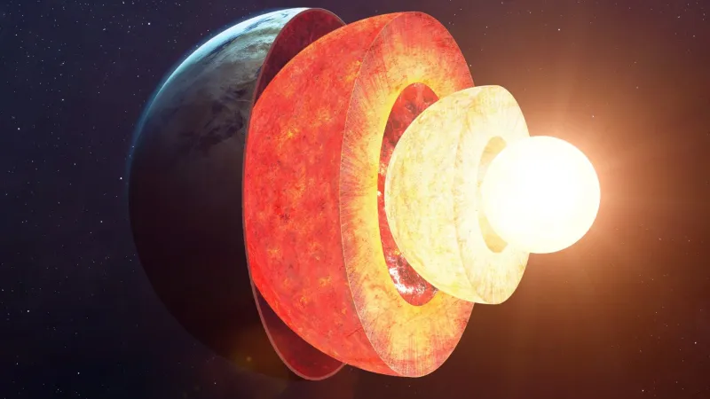 Super-Terres exoplanètes : l'intérieur pourrait être différent