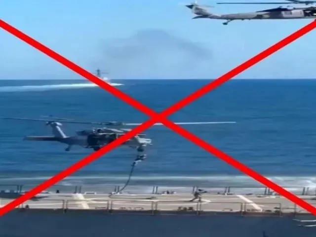 Vérification : Une vidéo virale déforme un incident américano-iranien dans le détroit d'Hormuz