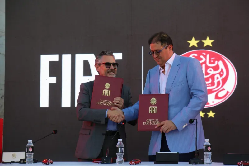 FIAT Maroc s'associe au Wydad Athletic Club