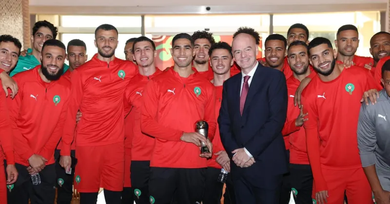 Infantino adresse un message aux Lions de l'Atlas avant le Mondial 2026