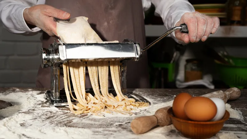 Premier brevet de machine à macaroni dans un quartier italien américain