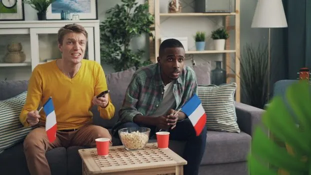 France Eliminated from World Cup; Fans Watch at Cinema