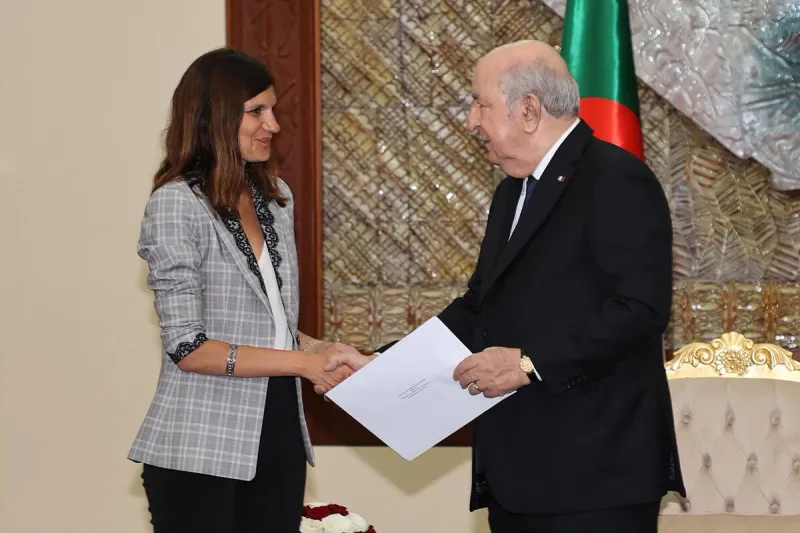 Visite d'Alice Rufo en Algérie pour des discussions de défense