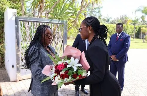 Ministre gabonaise reçue par l'ambassadeur au Maroc