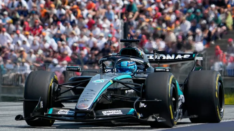 George Russell remporte le GP d'Autriche et réduit l'écart au championnat