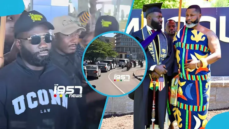 Un animateur ghanéen rentre au pays après un diplôme de droit aux États-Unis
