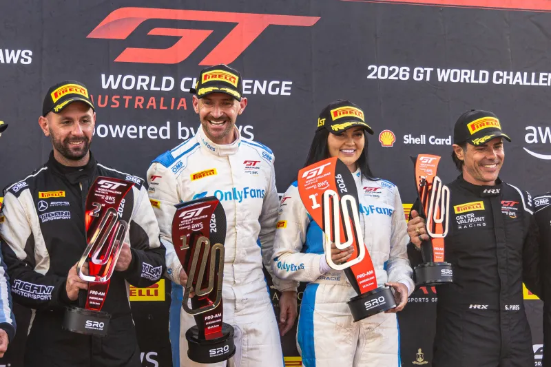 Gracie marque l'histoire du GT World Challenge à QR