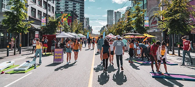 Zone piétonne sur Granville Street dès le 9 juin