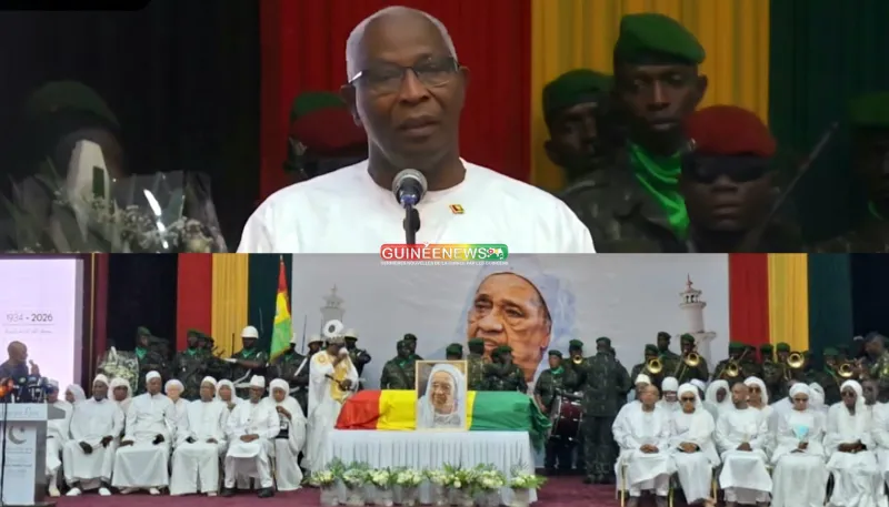La Guinée rend hommage à Hadja Andrée Touré au Palais du Peuple