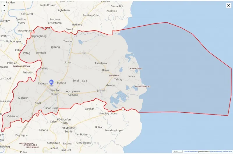 Arme saisie sur un élève de 10e année à Iloilo