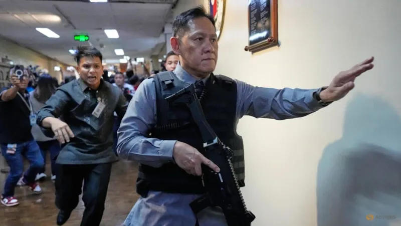 Coups de feu au Sénat philippin liés à un suspect de la CPI