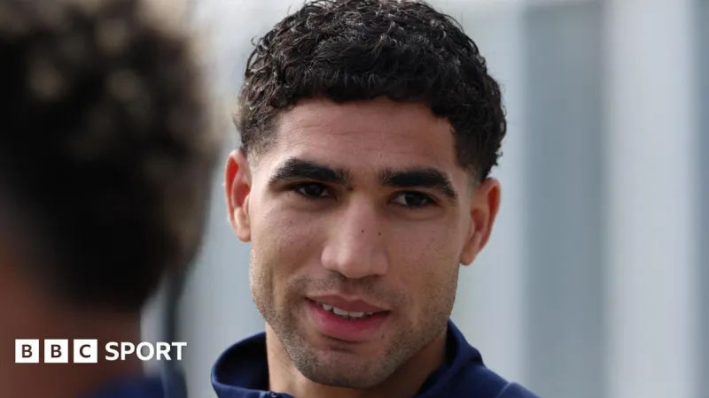 Hakimi dans la sélection marocaine pour la Coupe du monde malgré sa blessure