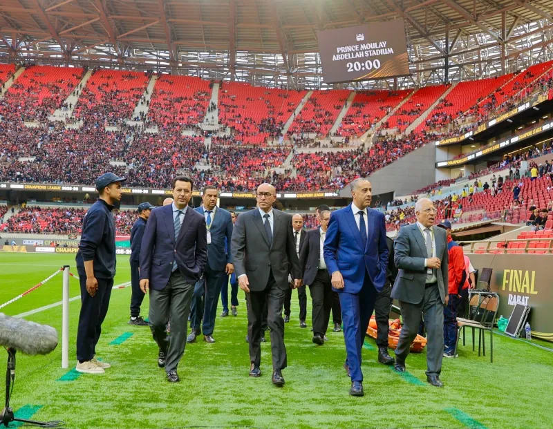 Hammouchi inspecte la sécurité avant la finale AS FAR-Sundowns