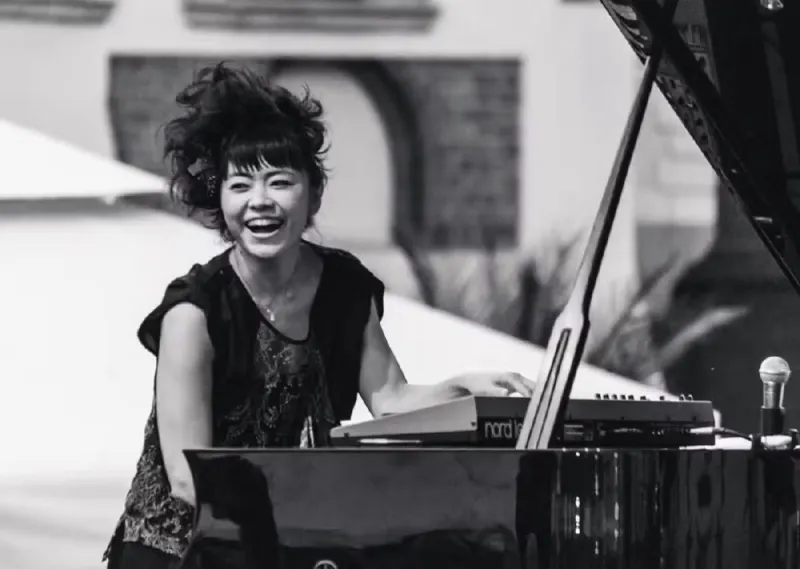 Hiromi Uehara en concert au Festival Jazzablanca à Casablanca