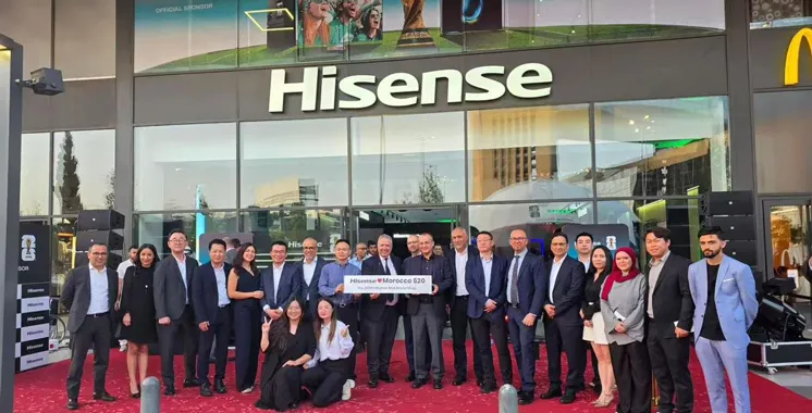 Hisense ouvre son premier flagship à Casablanca