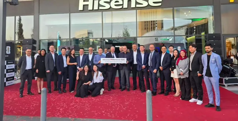 Hisense inaugure son plus grand flagship MEA à Casablanca