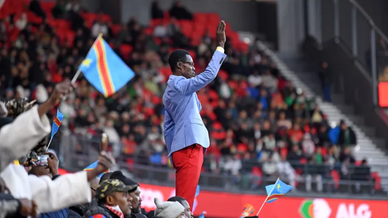 Le supporter iconique de la RD Congo 'Lumumba Vea' arrive au Mondial 2026