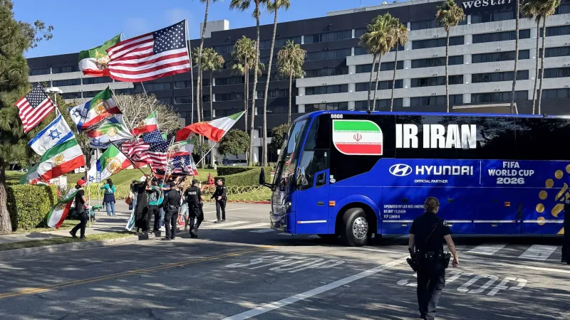 Manifestations en Iran lors du match de Coupe du Monde