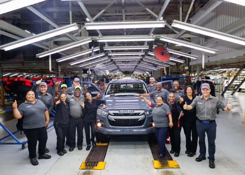 Isuzu SA atteint un record de production