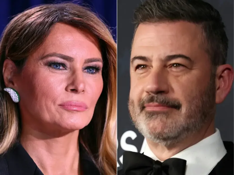 Jimmy Kimmel défend sa blague sur Melania Trump face aux critiques