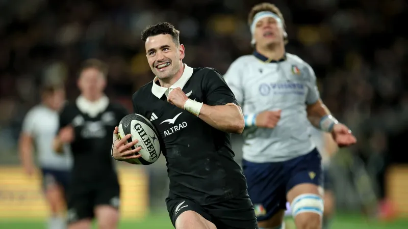 Jordan bat le record d'essais des All Blacks contre l'Italie