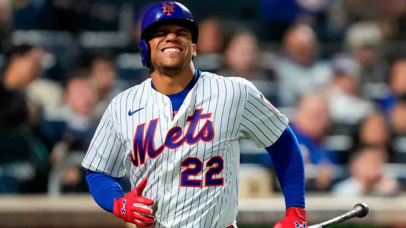 Juan Soto quitte le match des Mets après avoir frappé une balle sur la jambe