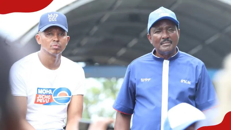 Kalonzo Musyoka donne le ticket Wiper à Moha Jicho Pevu