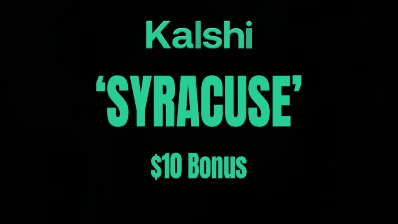 Code de parrainage Kalshi SYRACUSE : 10 $ pour le match 5 des finales NBA