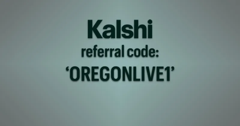 Promo Kalshi OREGONLIVE1 : 500 $ de bonus pour OR, CA, WA