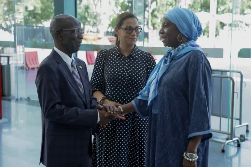 Kandia Camara au Congrès mondial à Tanger