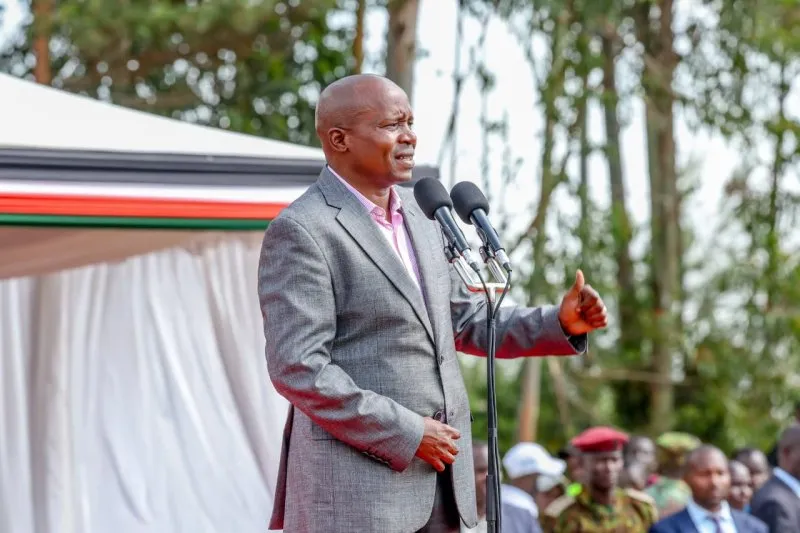 Kenya : le DP Kindiki met en garde contre les pillages lors des manifestations
