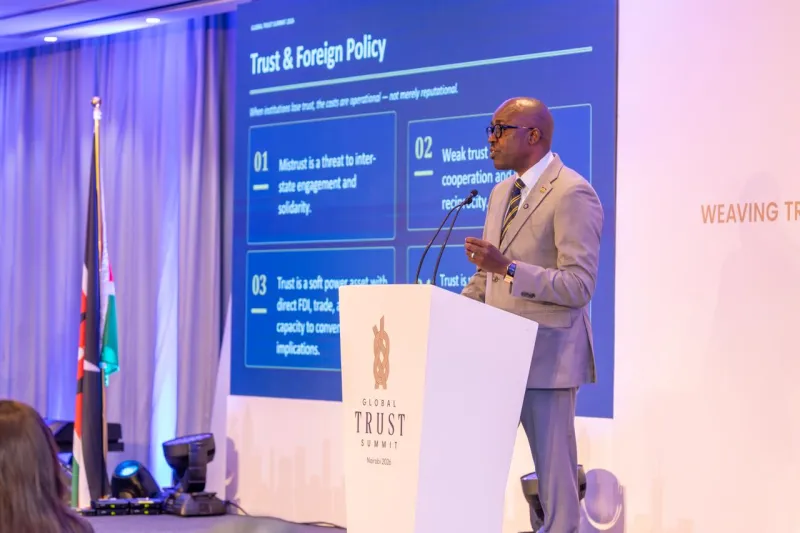Kenya Affaires étrangères rencontre les régulateurs pour le Sommet mondial de la confiance