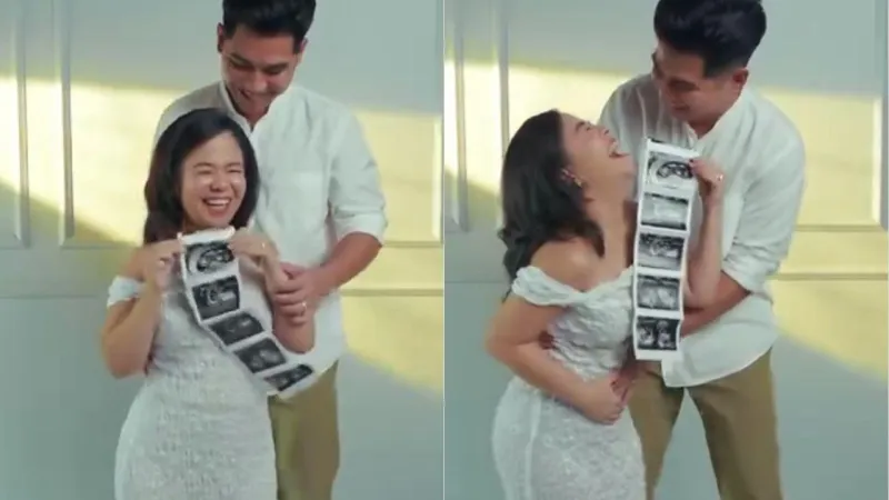 Kiray Celis et Stephan Estopia attendent leur premier enfant