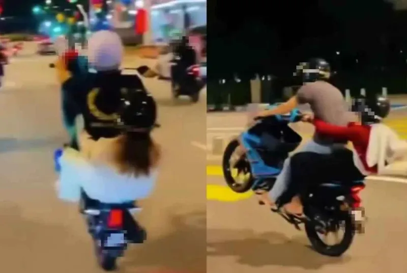 Quatre arrêtés pour des wheelies dangereux à KL