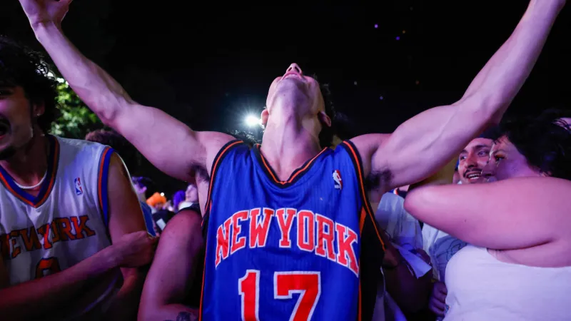 Les Knicks champions NBA 2024, New York en fête
