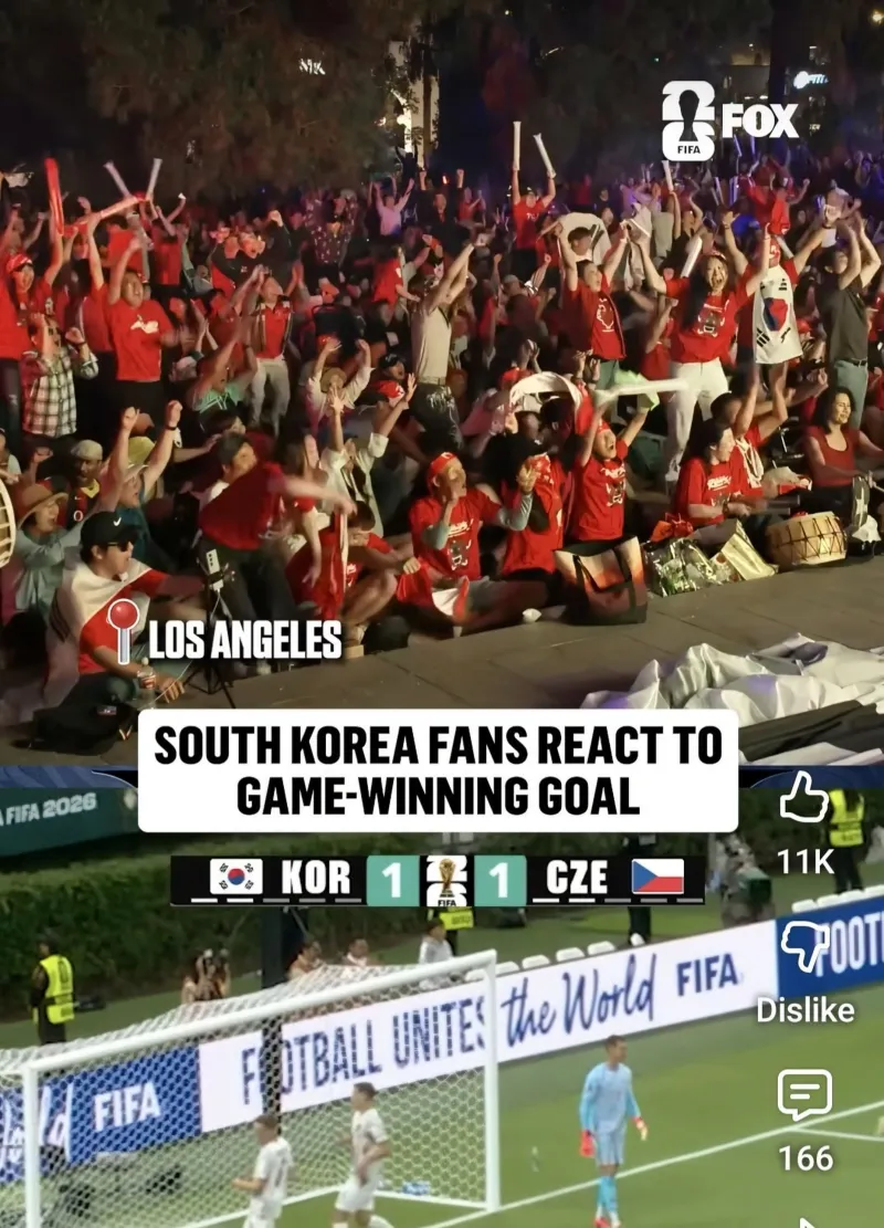 Les Coréens-Américains se mobilisent pour la Coupe du Monde