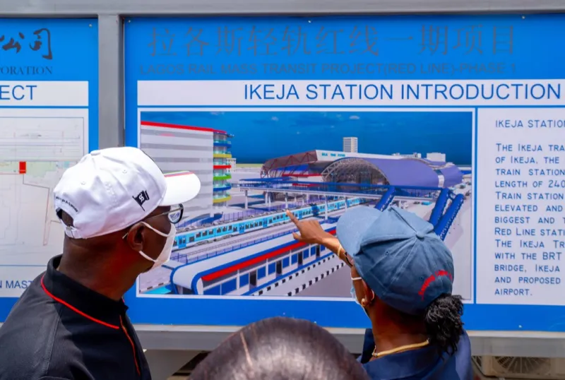 Ligne bleue de Lagos : 3,5 millions de passagers en 2025
