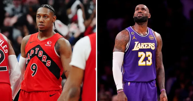 LeBron James salue le tir gagnant de RJ Barrett