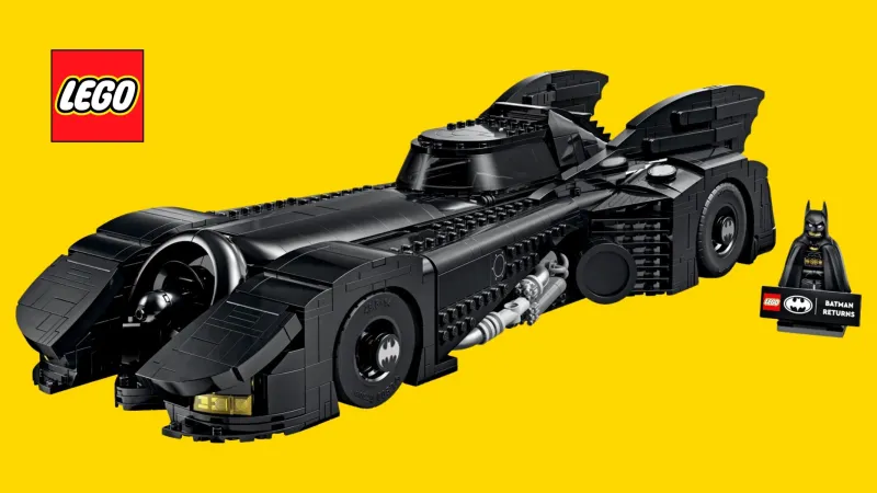 LEGO’s massive new Batmobile set hides a transforming Batmissile