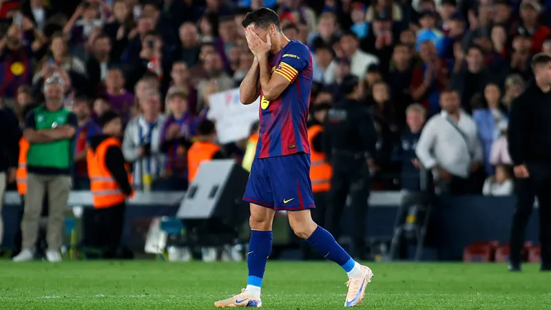 Lewandowski ému lors de son dernier match au Camp Nou
