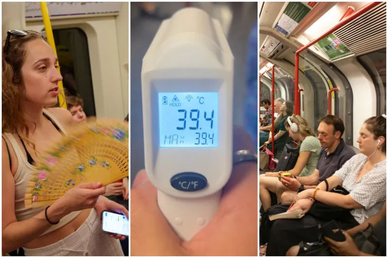 Températures du métro londonien atteignent 35,1°C lors de la canicule